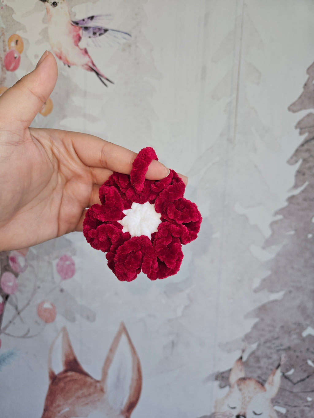 Deco fleur porte clé 🌸