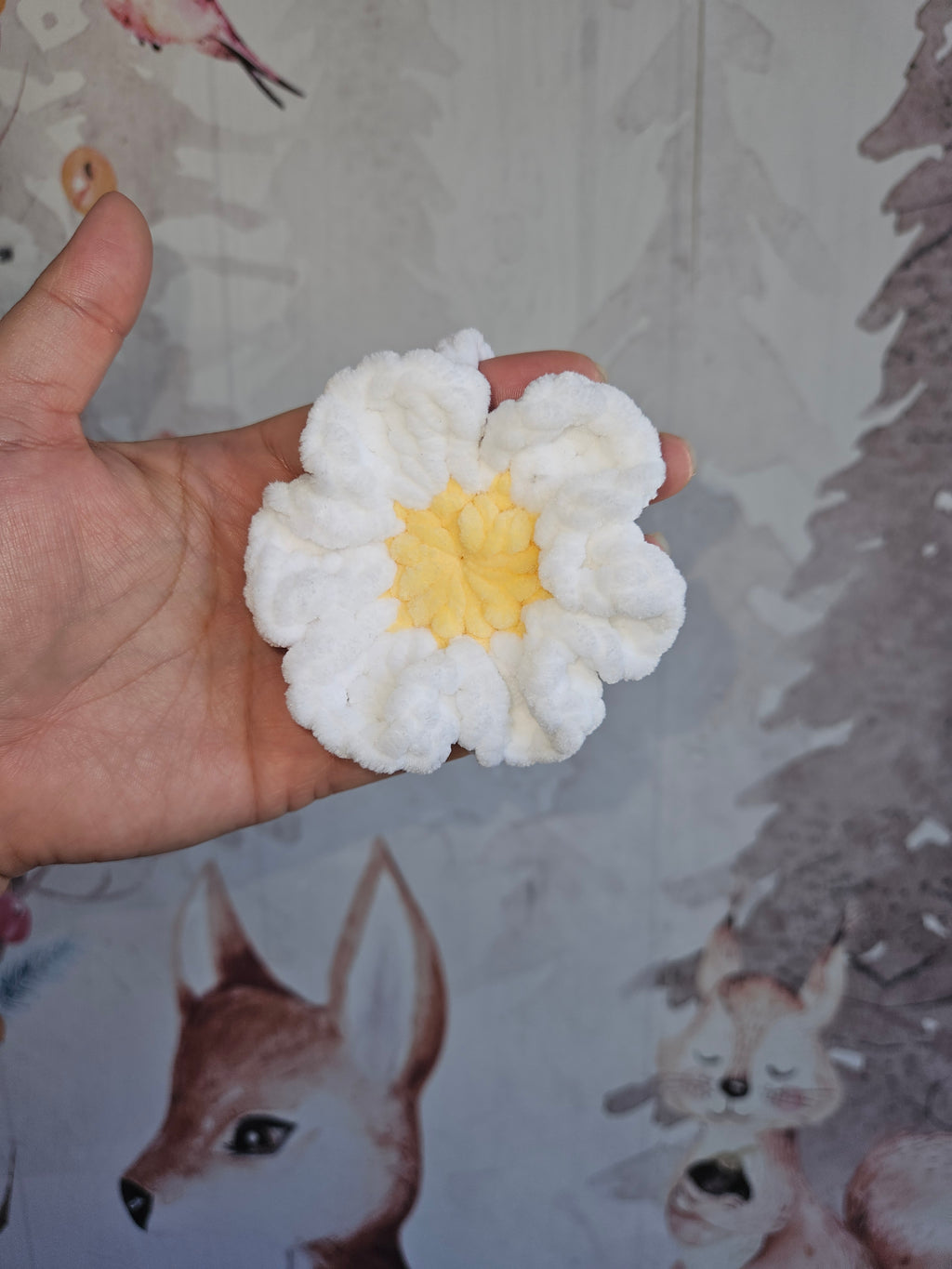 Deco fleur porte clé 🌸