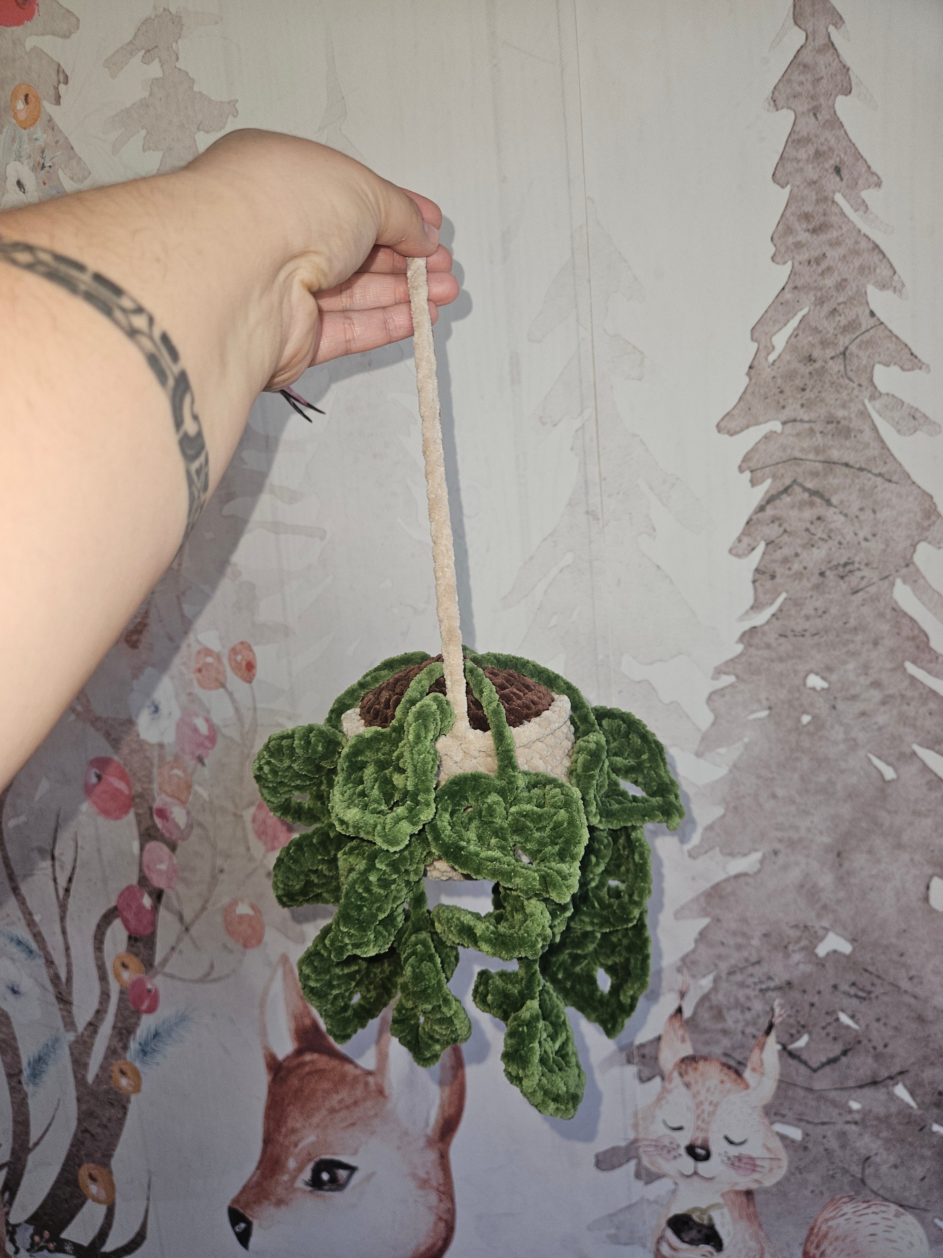 Pot de plante suspendu ( moyenne)🌿